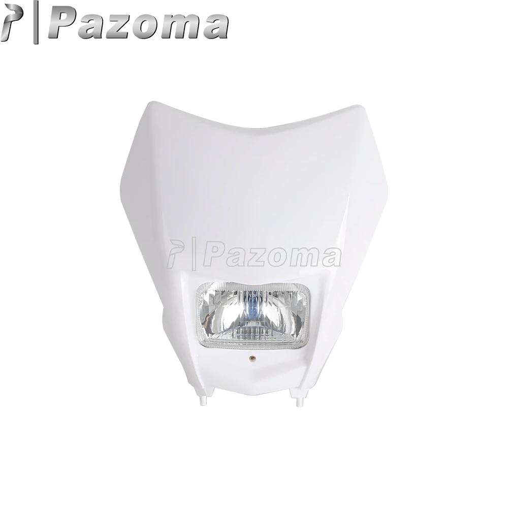 Universal Motocross Supermoto Headlight Fairing For Honda CRF150F CRF230F CRF 250 450 R F L Enduro Front Headlight Mask