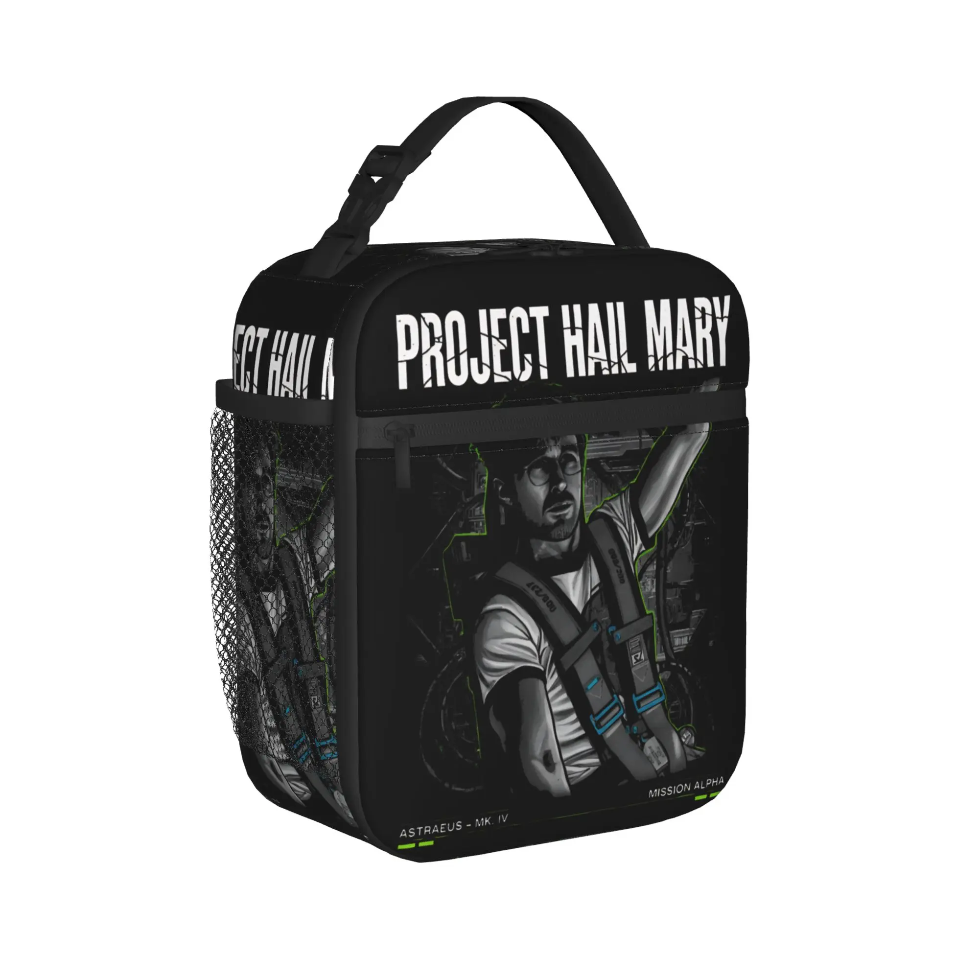 Project Hail Mary  Insulated Lunch Bags Cooler Bag Reusable,Lunch Container Si Fi High Capacity Lunch Box Tote Food Storage Bag