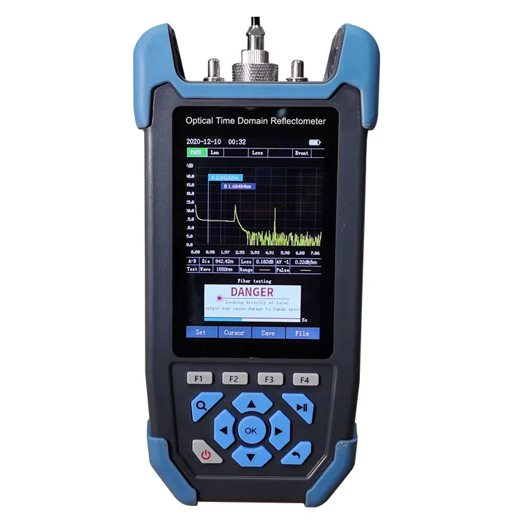 PG-1100 single mode 1310/1550nm,24/22dB mini pro OTDR with VFL