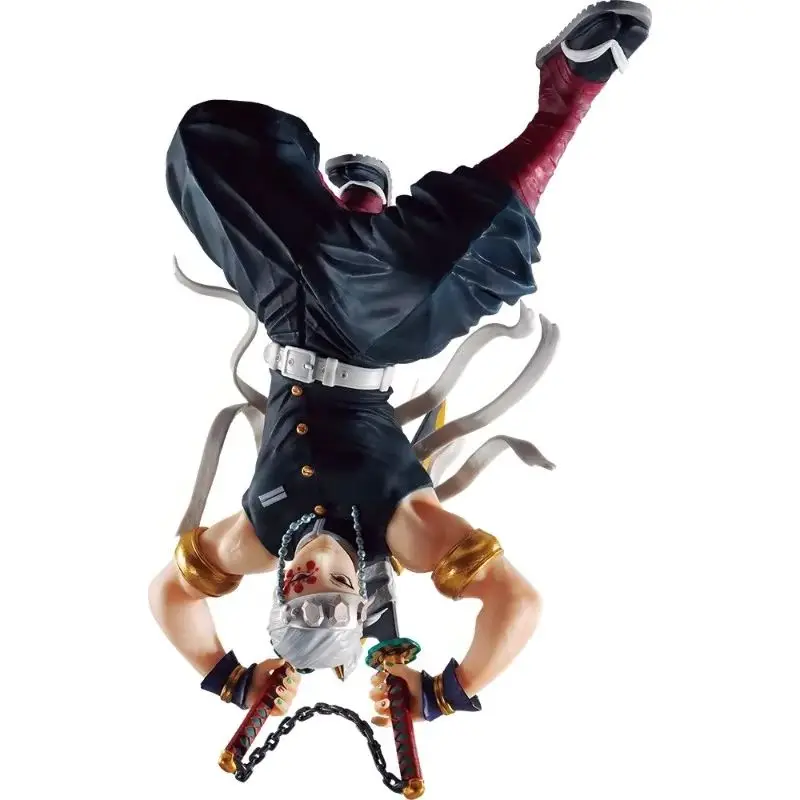 

Demon Slayer, крупномасштабные японские комиксы Uzui Tengen, аниме-фигурка, настольные украшения, модель, украшение, кукла, игрушка Bandai Banpresto