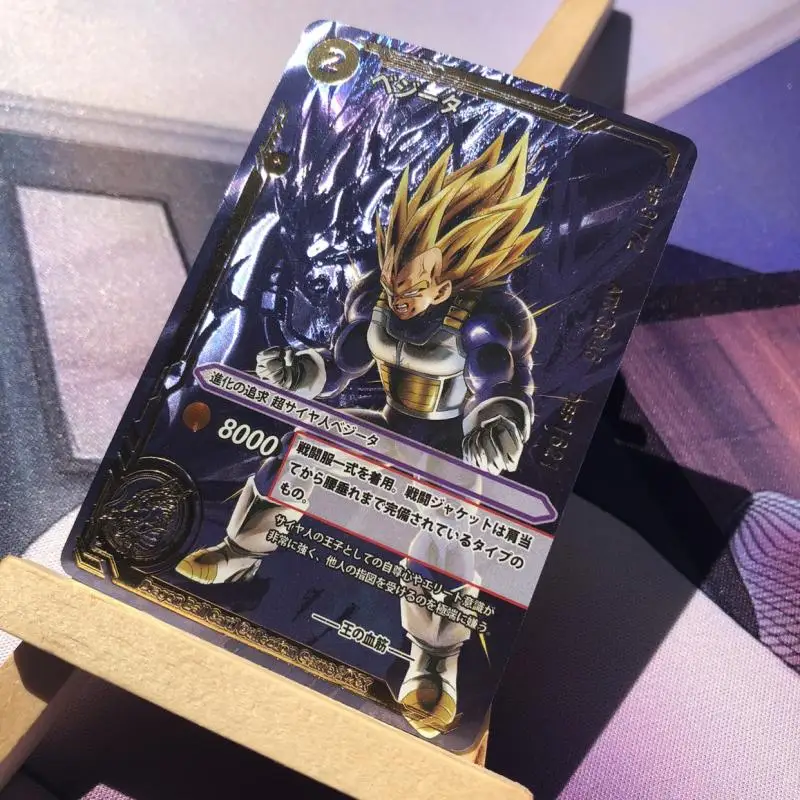 Dragon Ball Lightning-Coleção de Flashcards em relevo, Son Goku, Androide 18, Caseiro Vegeta IV, Presentes de Aniversário e Natal, Novo