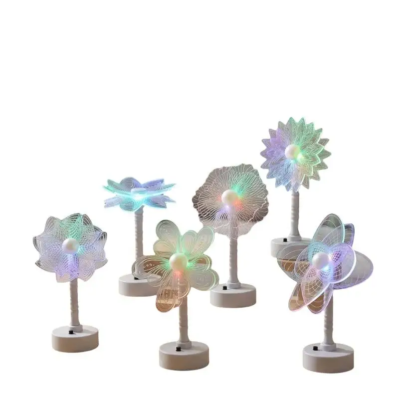 Retro-style Colorful Acrylic Butterfly-shaped LED Table Lamp For Living Room Bedside And Night Light