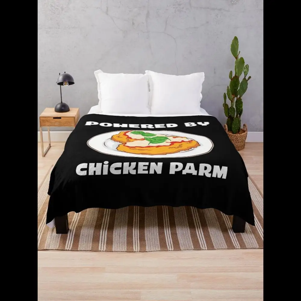 

Italian Foodie Chicken Parmesan Design Throw Blanket for Cozy Comfort