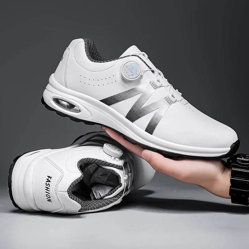 Golf Shoes Men's Outdoor Leisure Walking Shoes Men's Nail Free Grass Comfortable Training Golf Shoes