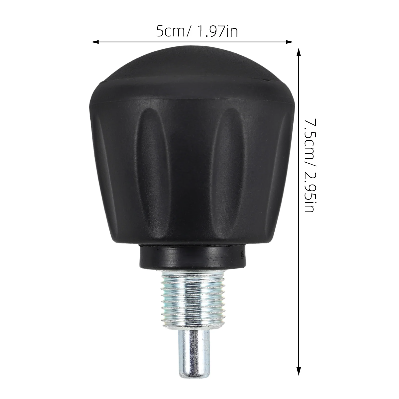 تعديل سحب دبوس المقبض M16x1.5 البلاستيك أجهزة لياقة بدنية جزء قفل السحابة آمن صالح لممارسة الدراجة استبدال المقبض #3