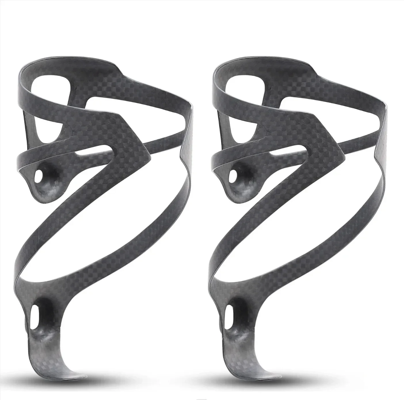 

Ctrepower Ultra Light 3K Full Carbon Fiber Bike Water Bottle Holder Cage Universal for MTB Road Gravel Bicycle Drink Cup Rack