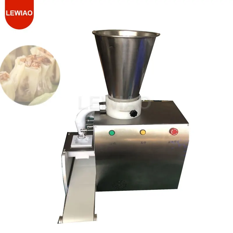 Komercyjna, wysokowydajna maszyna Shao Mai Półautomatyczna maszyna do formowania Siu Mai Sprzęt do przetwarzania żywności