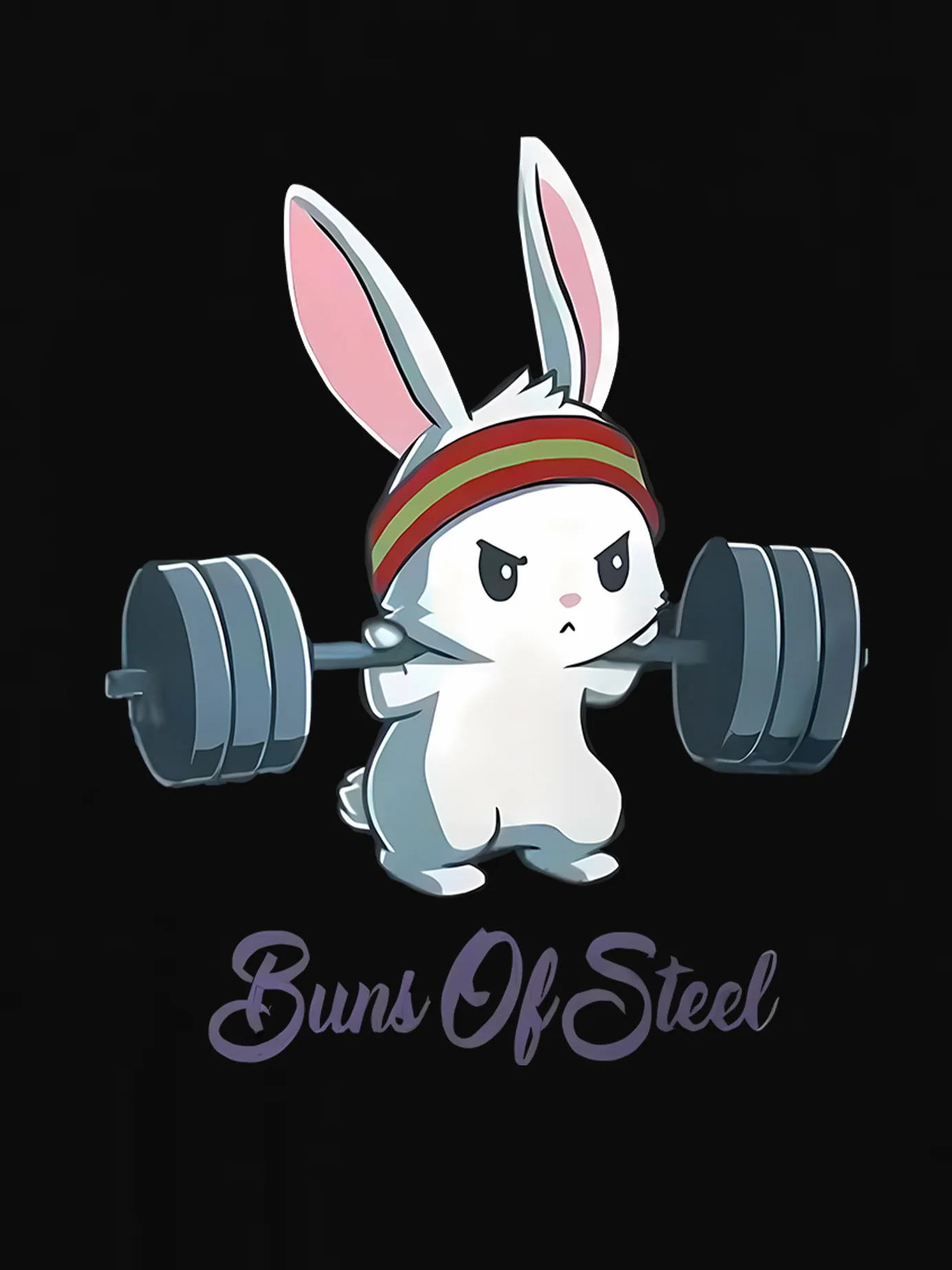 1 camiseta divertida con estampado de conejo para mujer, informal, manga corta con cuello redondo, tejido de punto de poliéster, estiramiento medio