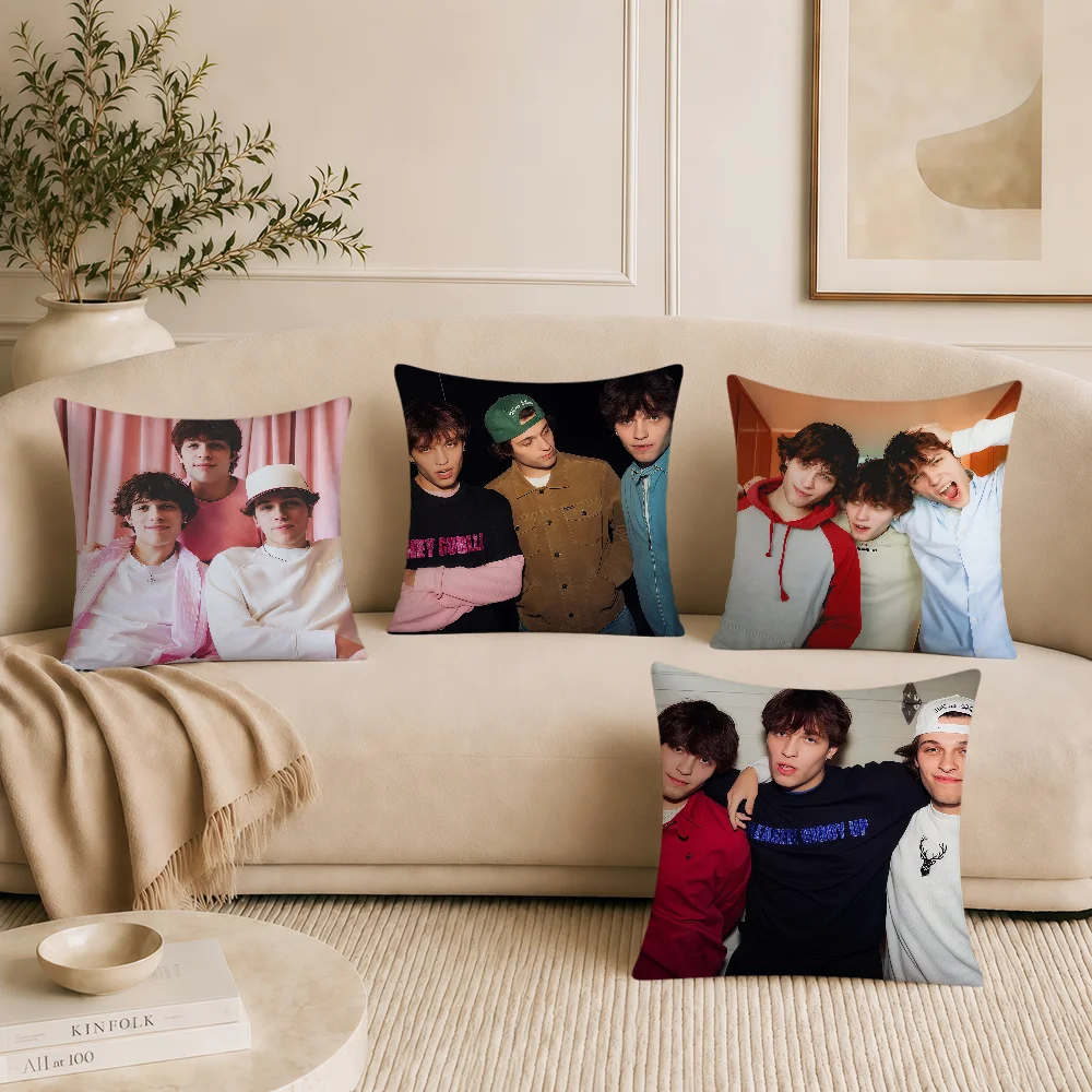 Fashion S-Sturniolo T-Triplets American Cushion Cover Soft Pillowcase Double Sided Sofa Home Living Room Decor Bed Hogar Gift