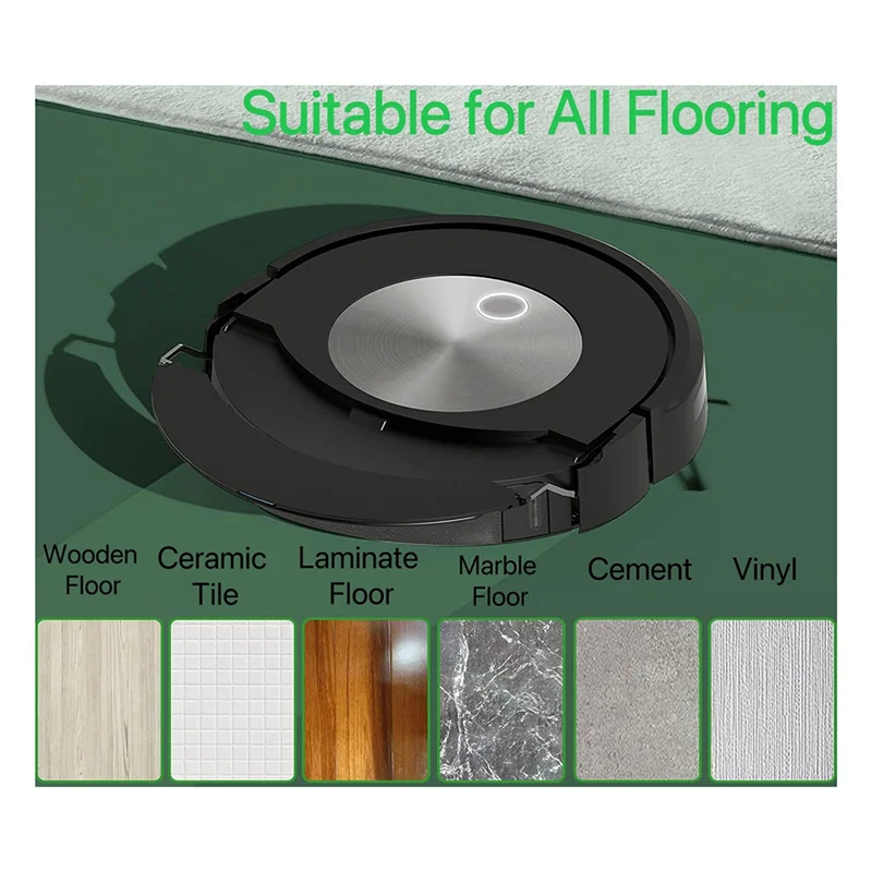 

B06B-4PCS Mop Pads For Irobot Roomba Combo J7 J7+ Robot Vacuum Replacement Accessories