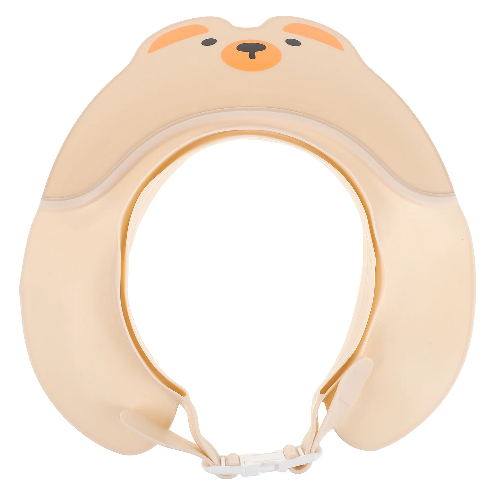 Gorro de ducha impermeable ajustable para bebé, bonito diseño de dibujos animados, protector para lavado de cabello, sombrero, visera de baño para niños pequeños, protección para los oídos