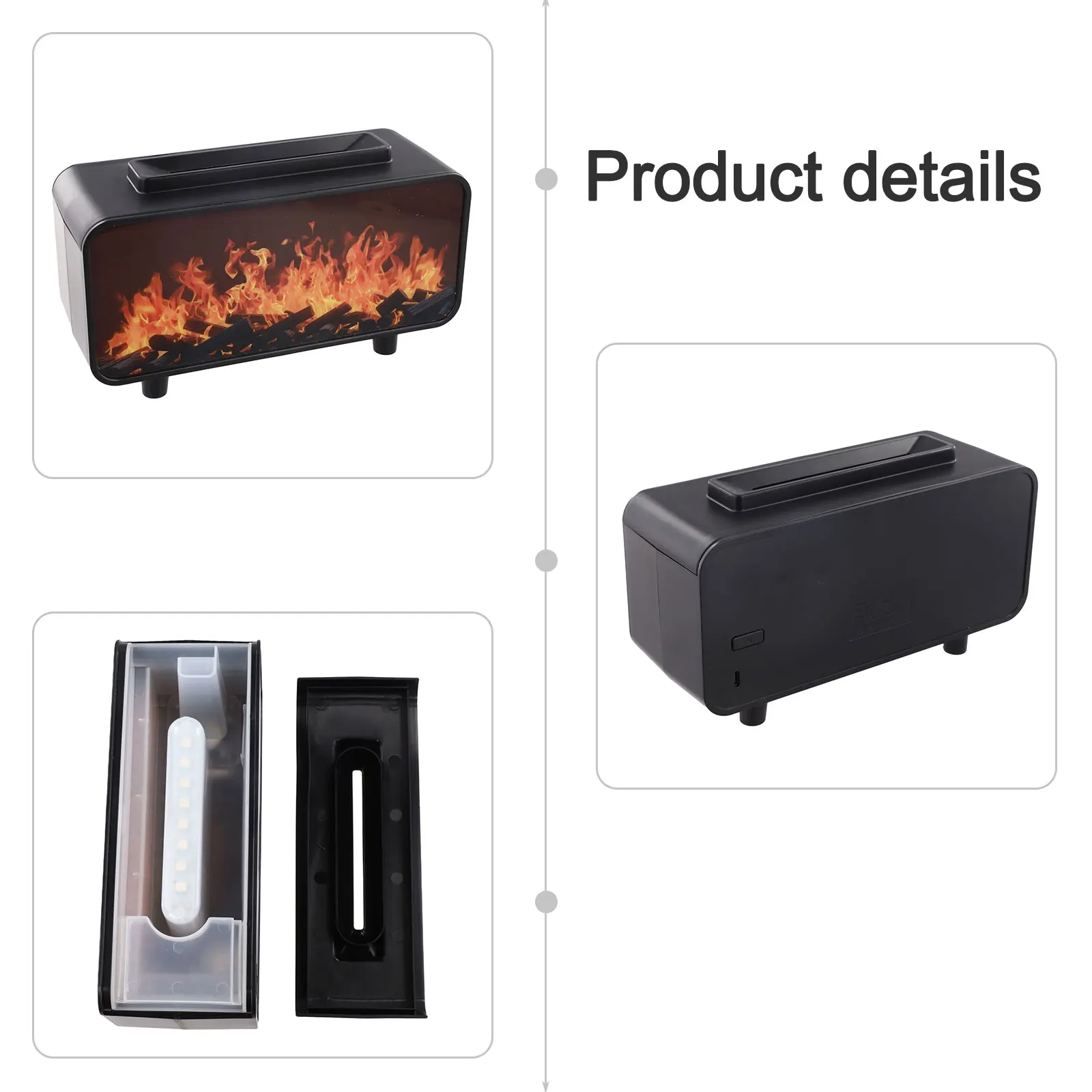 

Customizable Lighting Aromatherapy Diffuser 7 Soothing LED Colors Versatile Use Essential Oil Diffuser Cozy Ambiance