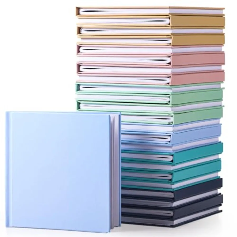 

24 Pcs ch Hardcover Blank Book Bulk Small Sketch Pad to Write Stories Blank Notebooks for Journalg Sketchg Writg DIY Crafts Sup