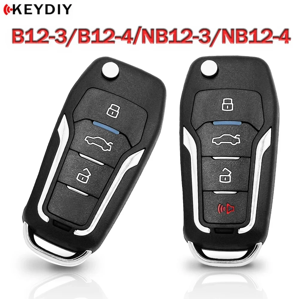 

3PCS KEYDIY KD B12-3 /4 /NB12-3/4 For KD900/KD-X2/KDMINI Key Programmer B Series Remote Car Keys