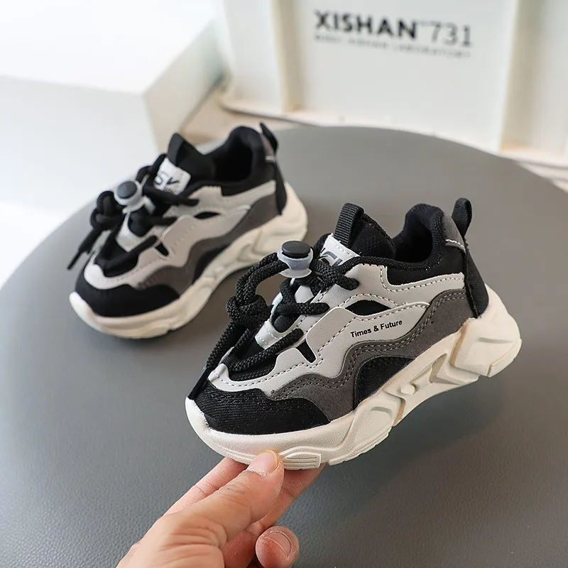 Baby Boys Shoes Kids Casual Sneakers Running Sports Shoes 2023 Spring Autumn Toddlers Boys Girls Shoes Fashion Soft for School