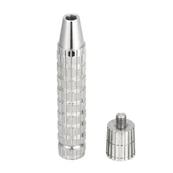 Men's Manual Shaver Accessories 316 L Stainless Steel Double Edge Safety Razor Handle(Without Head)