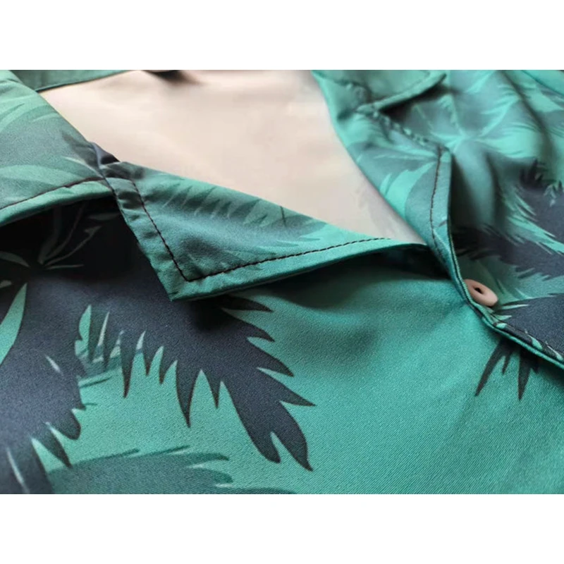 Holiday Casual Summer Men's Shirts, Cool And Breathable Hawaiian Shirt Tops, Vice City Street Oversized Game Cosplay Costumes