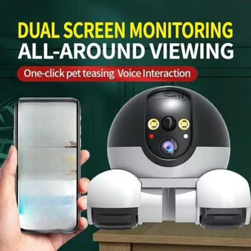 

EYFL-HD 2MP 4G Smart Security Camera Real-Time APP Alerts, 2-Way Audio,With Motion Tracking Designed For Baby And Pet EU PLUG