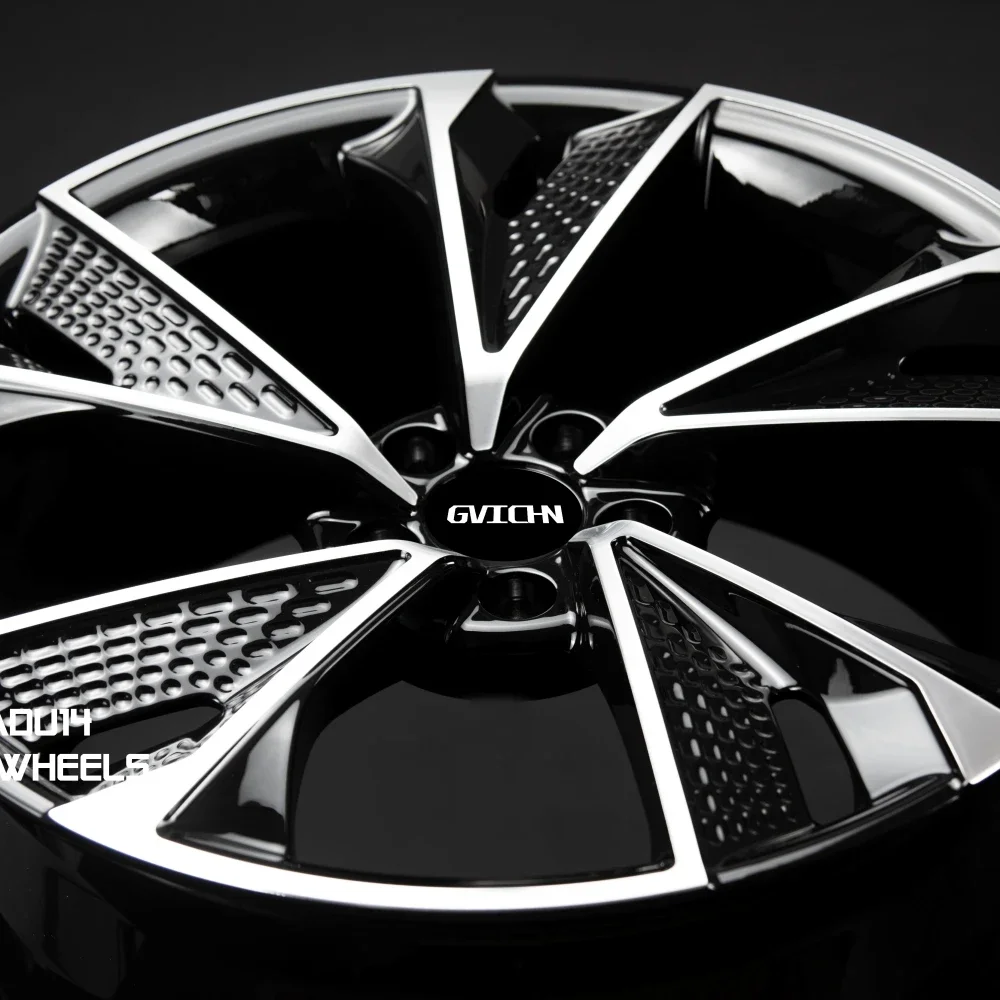 Customized Color & Size 18 19 20 21 22 23 24 26 Inch Gloss Black With Machine Face Aluminum Monoblock Custom Car Wheels