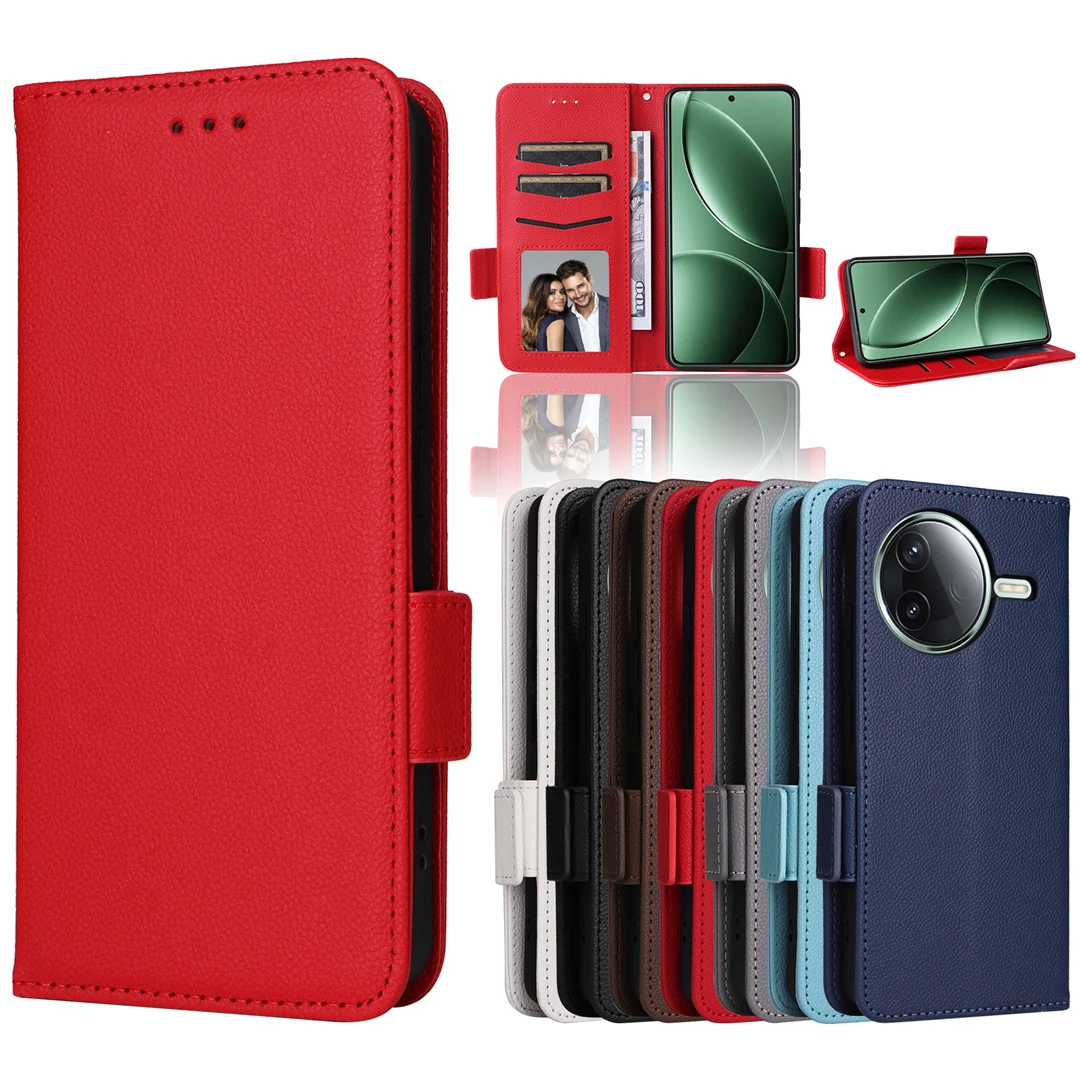 

Чехол для телефона VIVO Y39 Y300i Y29S Y04 Y29 T4X V50 Lite 5G 4G Кожаные чехлы-раскладушки Новый 3D блестящий чехол для телефона