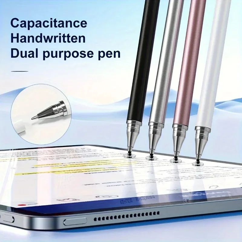 

2 in 1 Universal Stylus Pen For Tablet Mobile Android ios Phone iPad Accessories Drawing Tablet Capacitive Screen Touch Pen