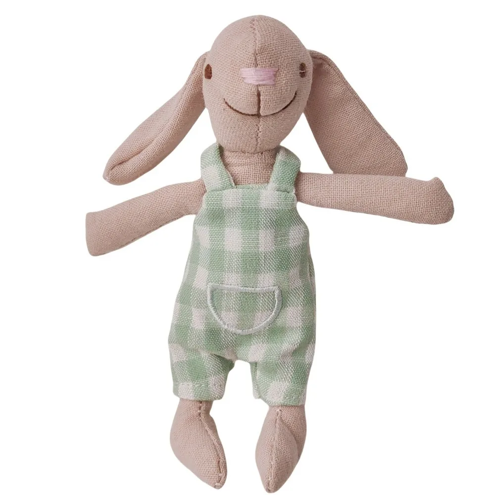 ของเล่นเด็กกระต่าย Waldorf ตุ๊กตาถักชุด Kawaii การ์ตูนตุ๊กตายัดไส้ตุ๊กตานุ่มตุ๊กตาทําด้วยมือของเล่นก่อนวัยเรียนการศึกษา