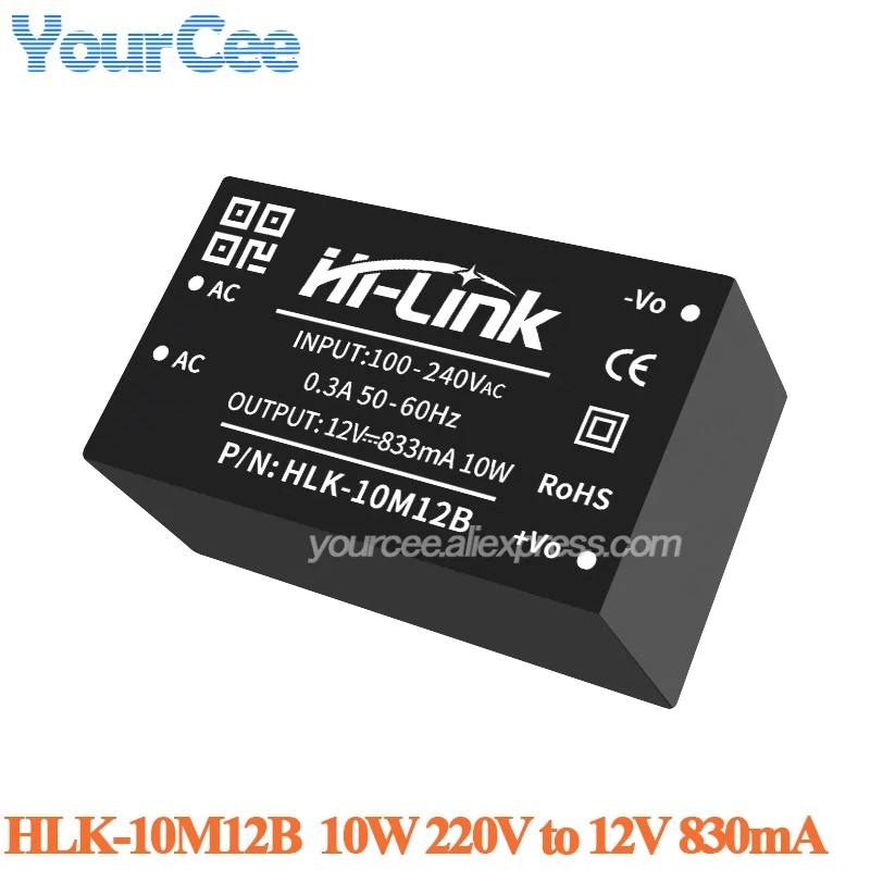 Isolated Regulator Power Supply Module 10W 15W AC to DC 220v to 3V/5V/9V/12V/15V/24V HLK-10M05 10M09 10M03B 15M09C 15M12B 15M12C