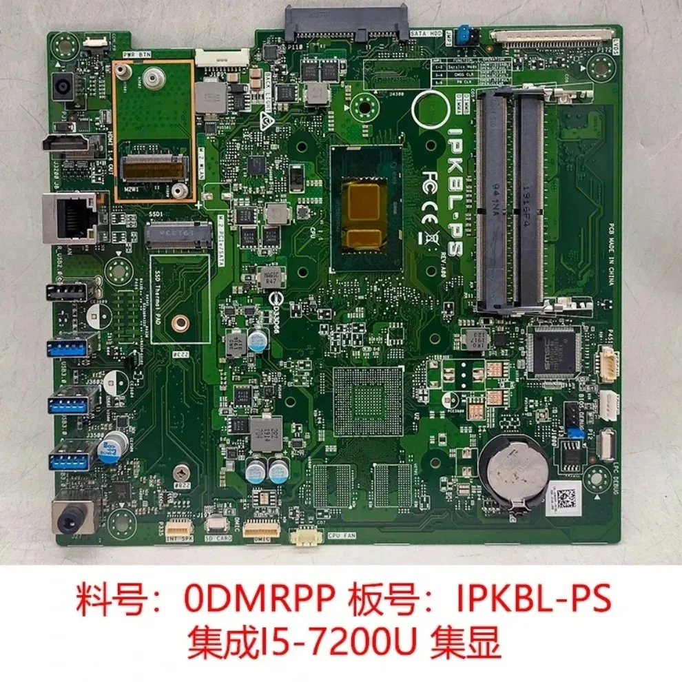 Used For Dell 3277 3477 IPKBL-PS main board CR1TT DMRPP 9C4TN 25M63    (store code: 0656)