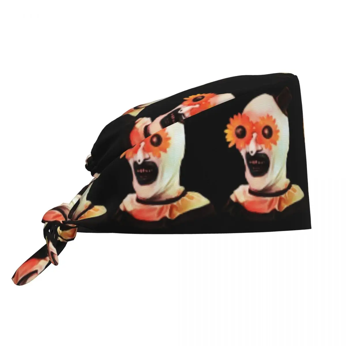 Personalizado terroríficos arte el payaso personal médico Scrubs sombrero mujeres hombres médico enfermería gorra quirúrgica Scrub Caps