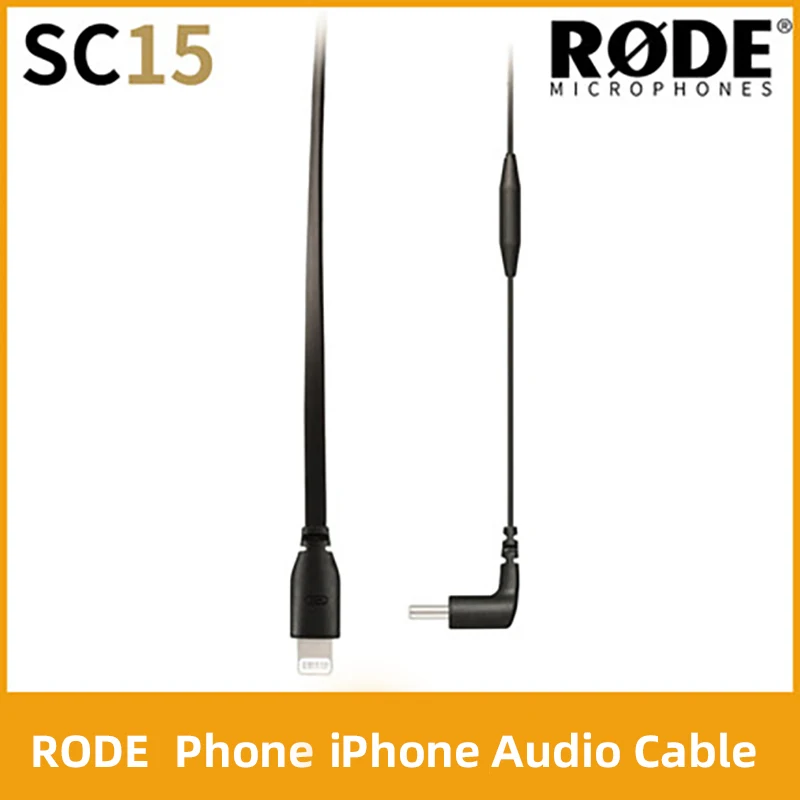 RODE SC15 SC16 SC11 DCS-1Cable Adapter Connector USB-C to Type-C  Lightning Cable for iPhone Android Smartphone Microphone Cable