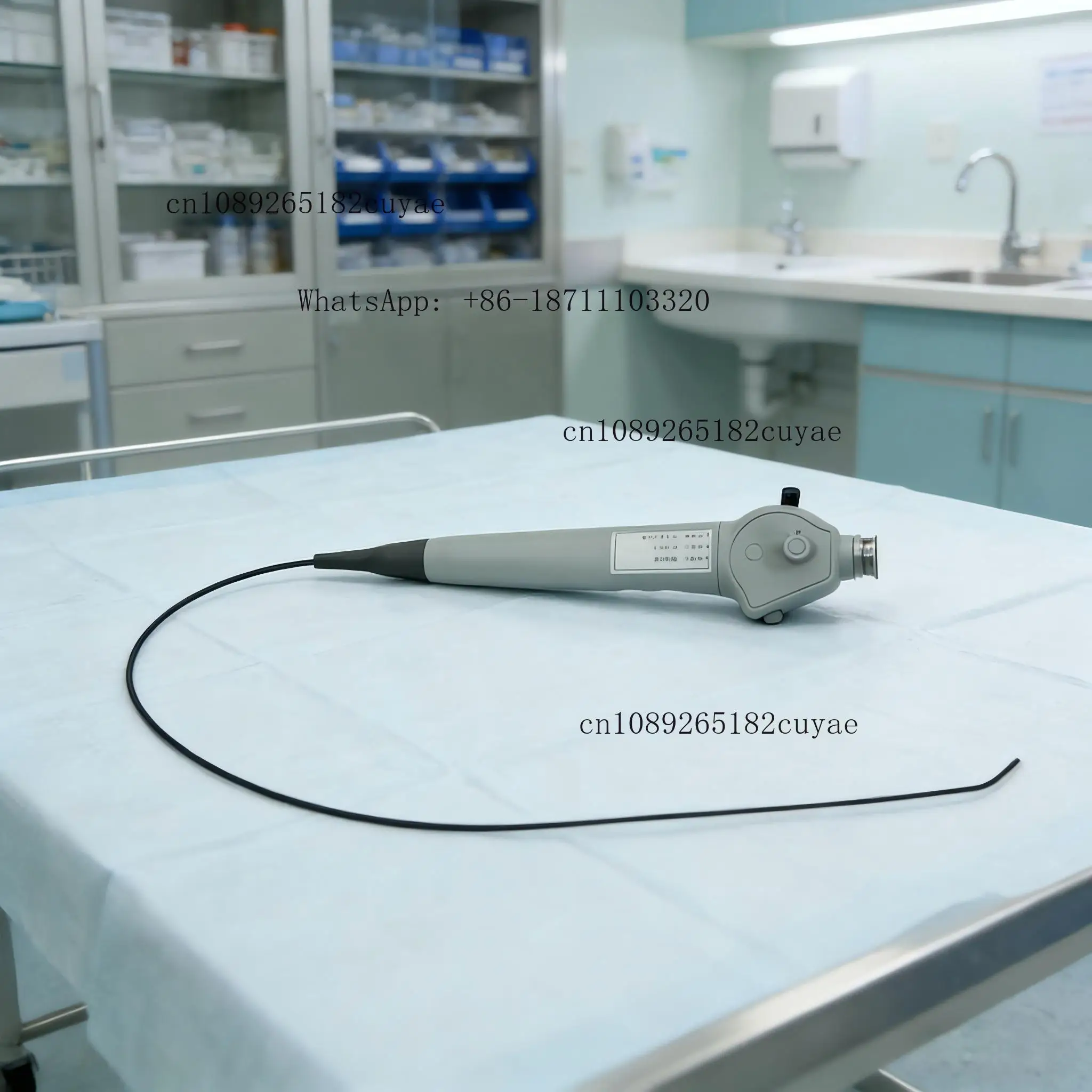Medical Reusable Video Nasopharyngoscope Touch Screen HD Image Processor Ent Surgical Endoscope Unit