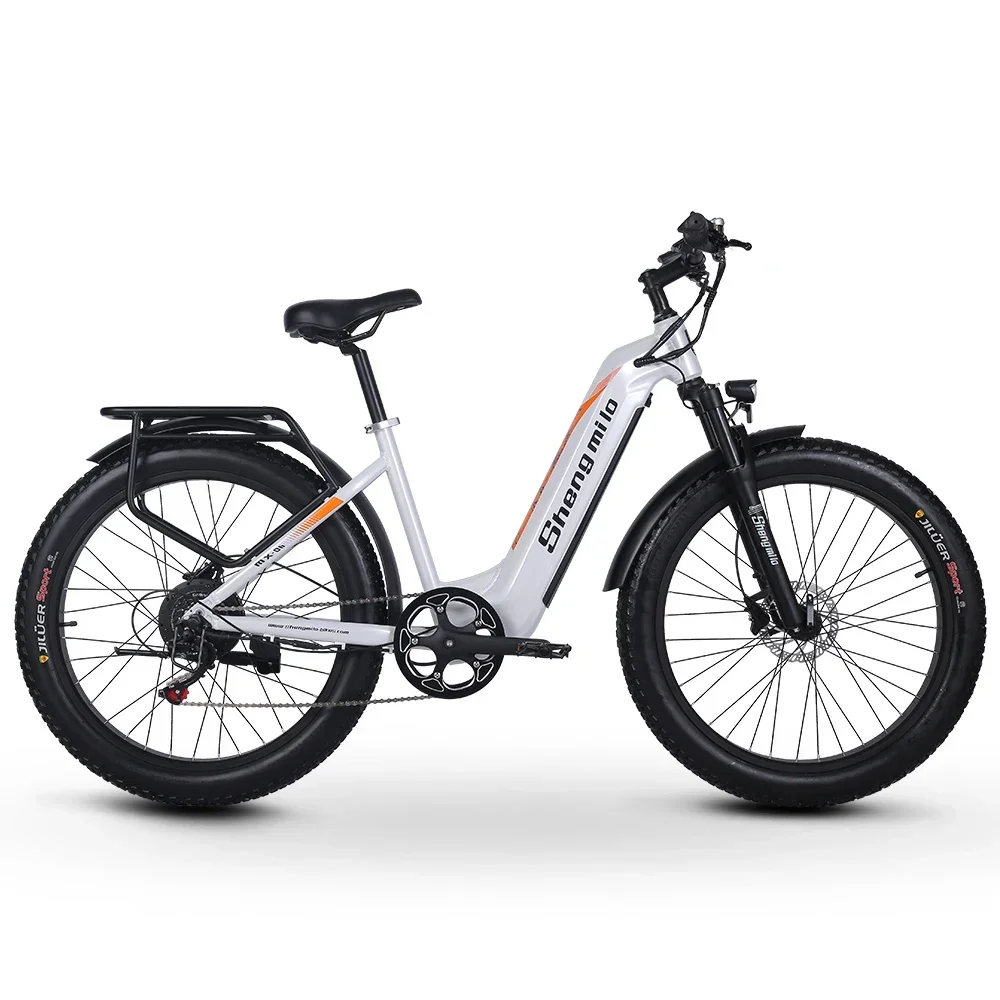 Shengmilo MX06 E-Mountain electric Bicycle 26 inch ebike 1000W Bafang Motor Fatbike 48V17.5Ah Adult Electric Bike City e bike