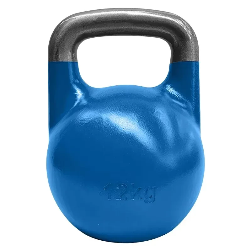 Coated Cast Iron Kettlebell Colored Stylish Design Unisex For Home Strength Training And Fitness Workout
