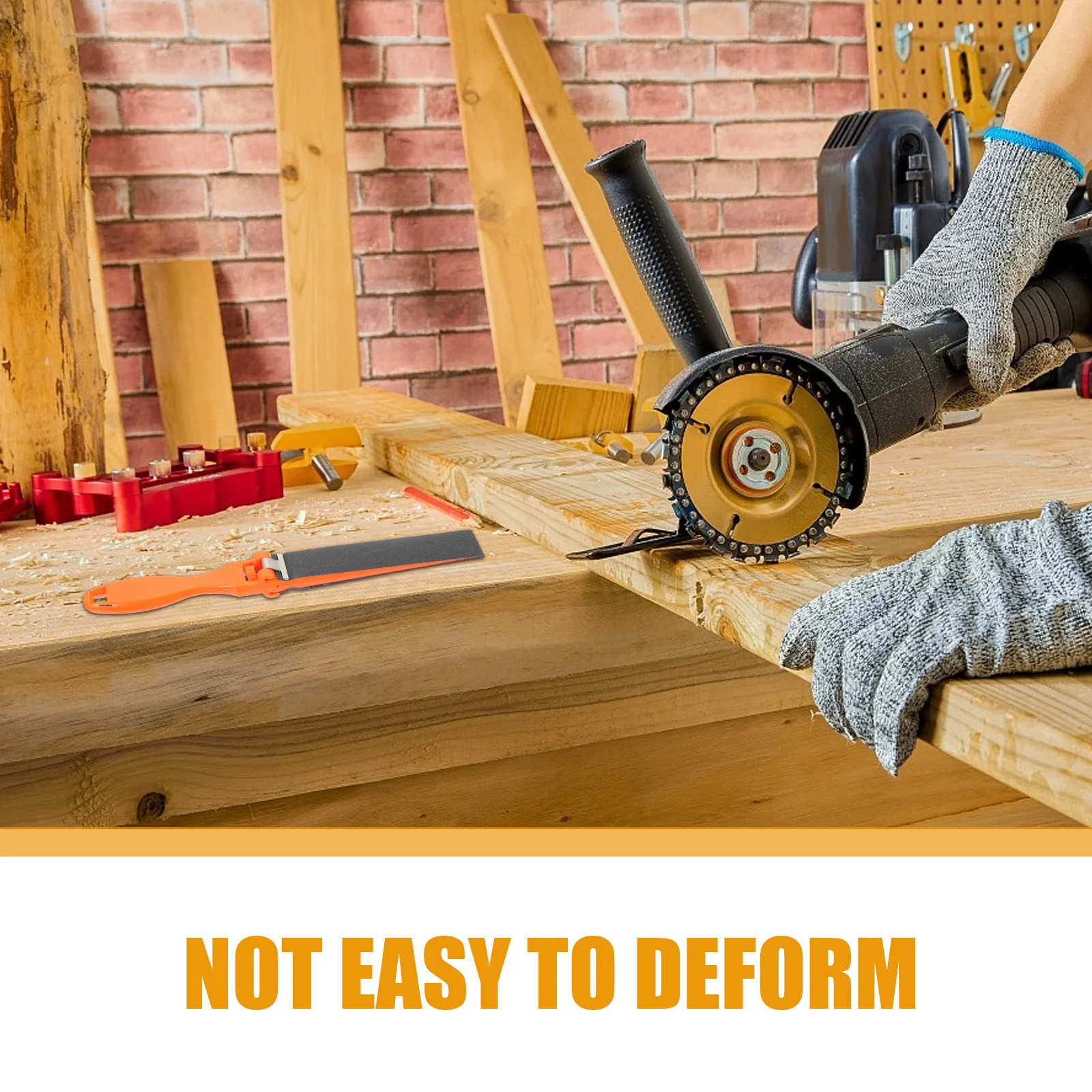 

Fret Polishing File Guitar Grinding Tool for Fret Leveling and Beveling Low Friction Surface Finish Luthier Sanding Accessory