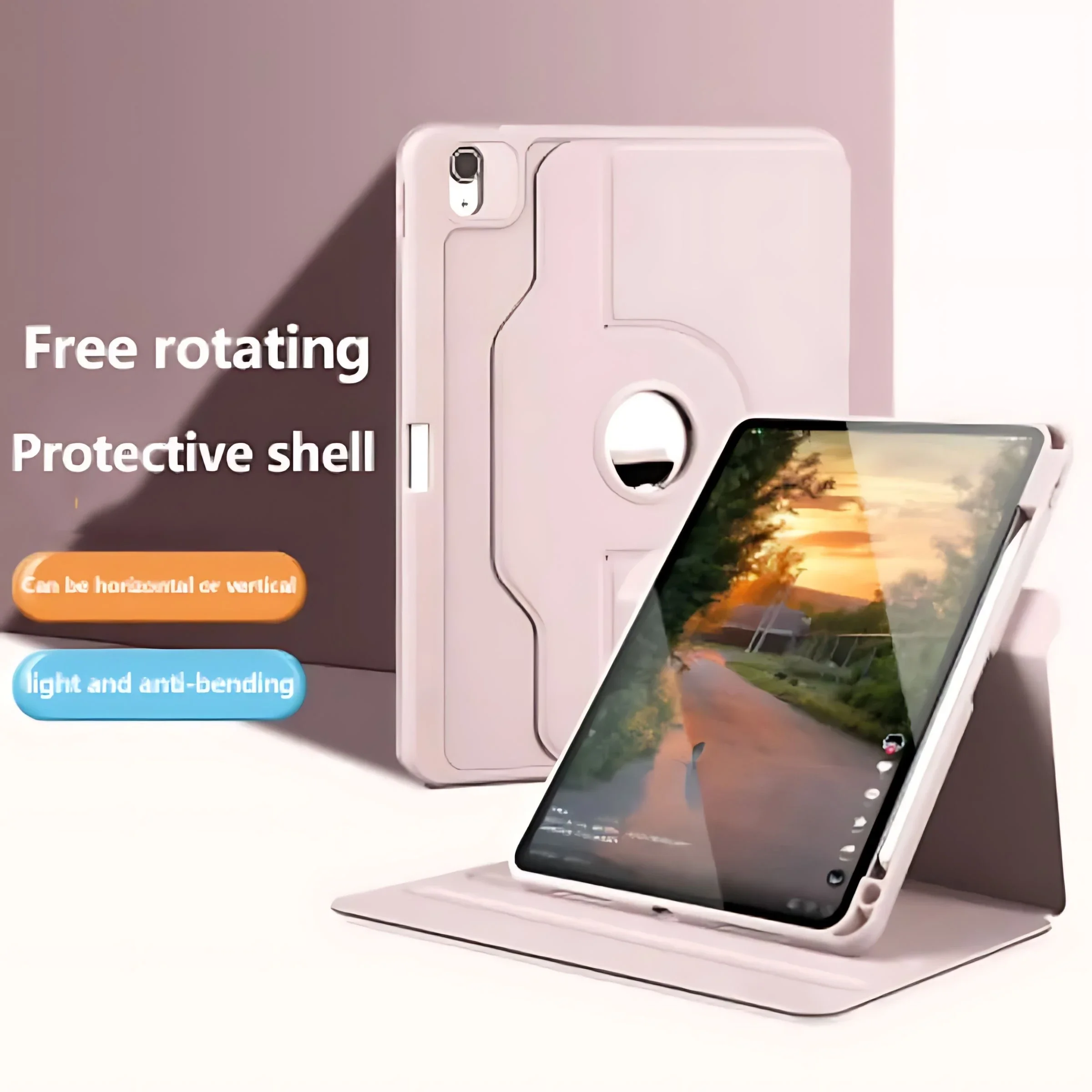 For New IPad A16 11th Generation 2025 Case for IPad Air 7 6 11" M3 M2 Mini7/6 A17 Pro11 13 12.9 M4 Air4/5 10th Flip Rotate Cover 6