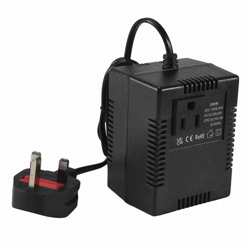 A95G 300W Voltage Converter 220V To 110V Transformer Step Down Transformer Voltage Converter Travel Adapter