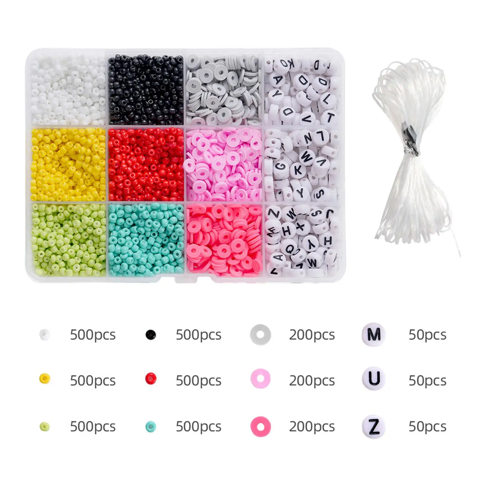 Clay Bead Charms Supplies Handmade Earring Jewelry Making Polymer Clay Beads