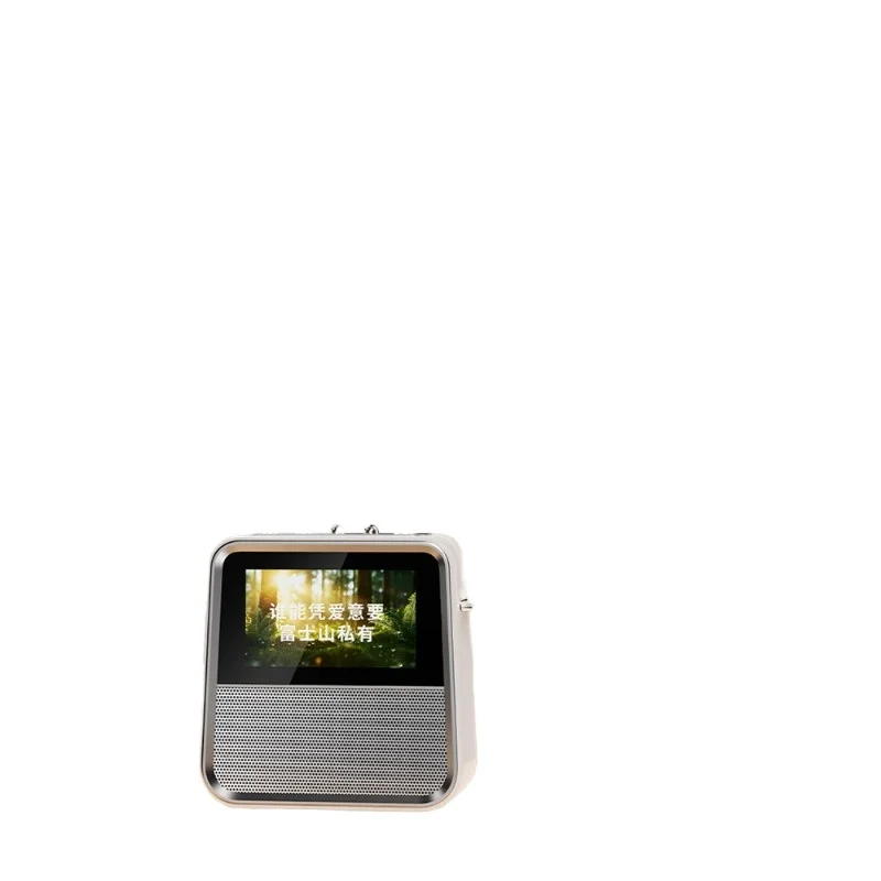 BK02 Lyrics Speaker Home Singing K Song Microphone Microphone Integrated Home Ktv Bluetooth Speaker