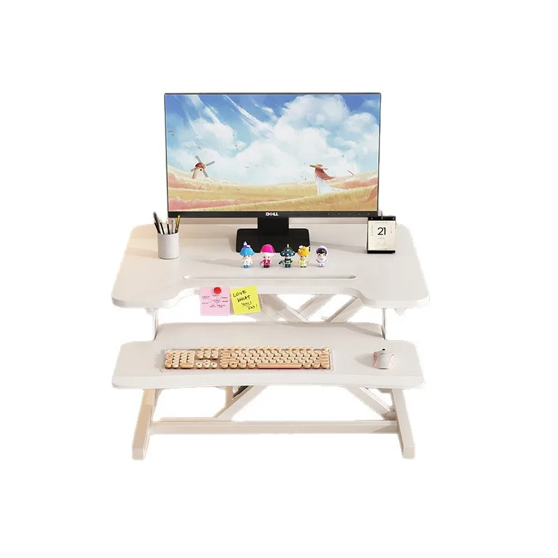 

Height-increasing laptop computer desk desktop simple desk folding bracket