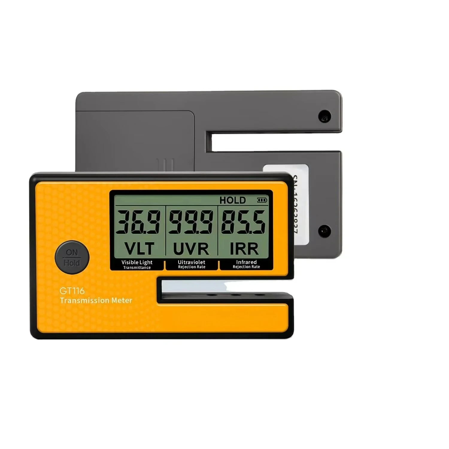 3-in-1 Digital Solar Film Meter-VL UV IR Detection, Car Window Tint Meter for Transmission, Tint, and Solar Film Testing