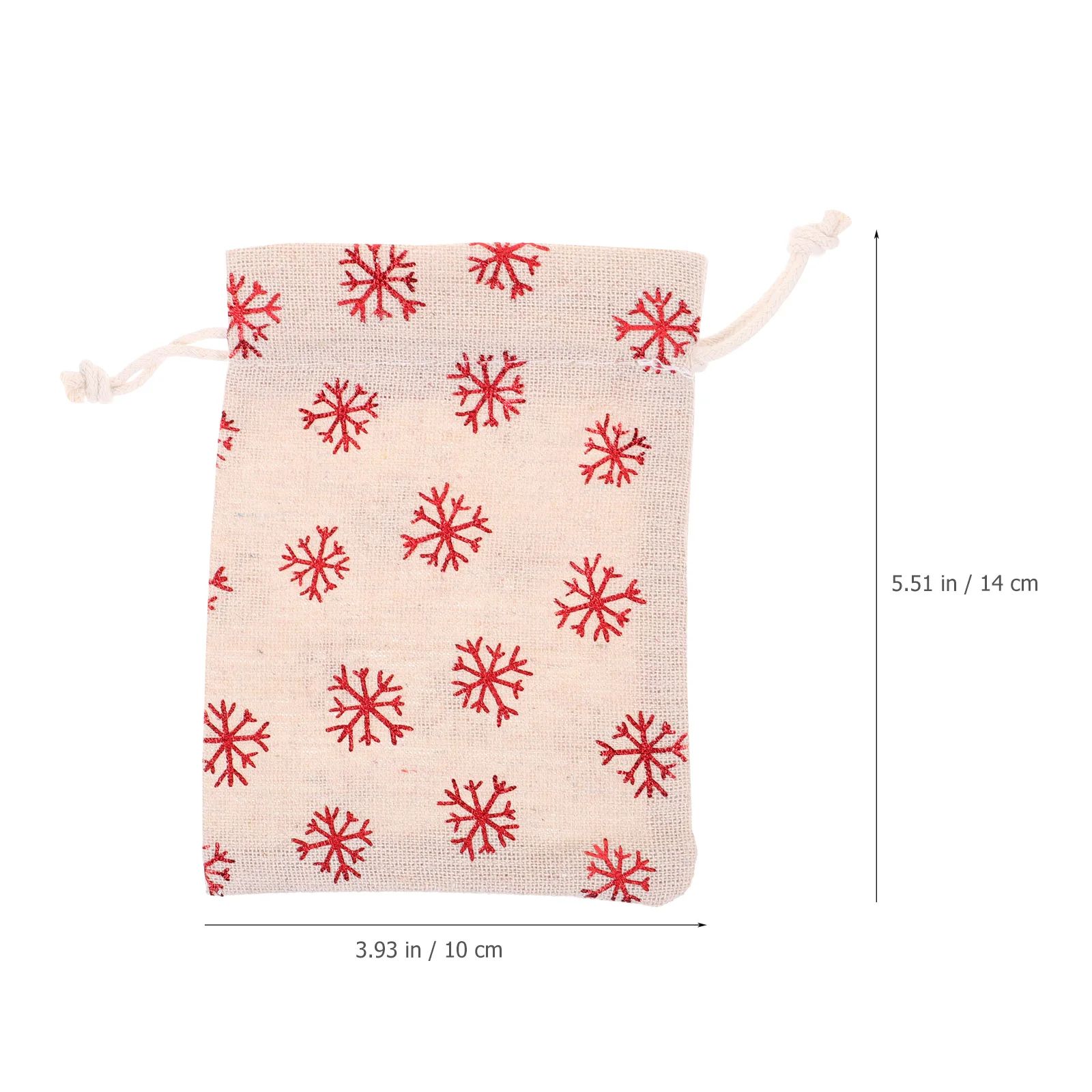 

30pcs Christmas Cotton C y Bags Durable Reusable Gift Sack Party Favor Tote Xmas Drawstring Pouch Storage Cookies Fruits