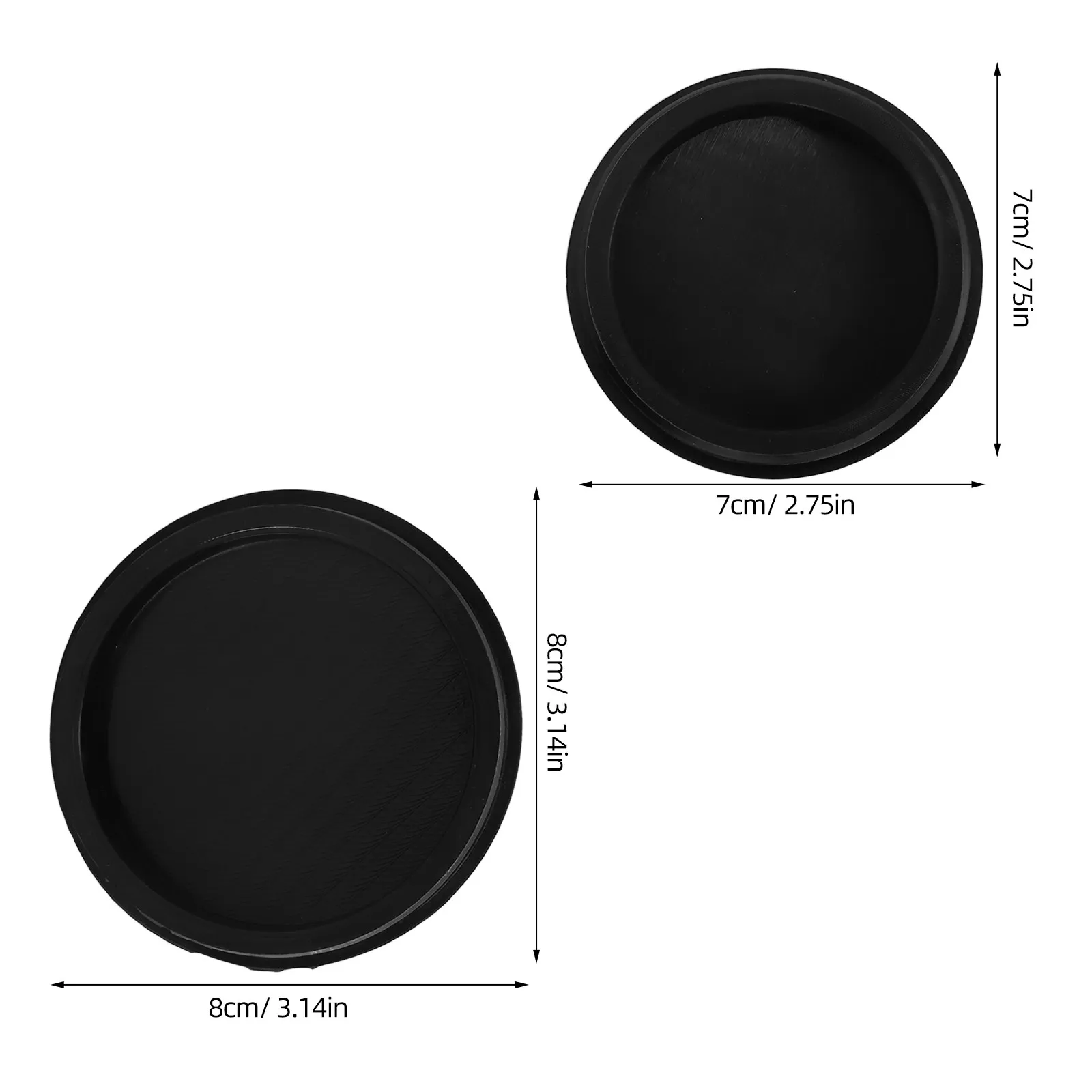 2Pcs Harmonic Drum Mute Cover for Handpan Tongue Drum Silent Practice Pad Sound Dampener Resonance Cover for Home Studio Yoga