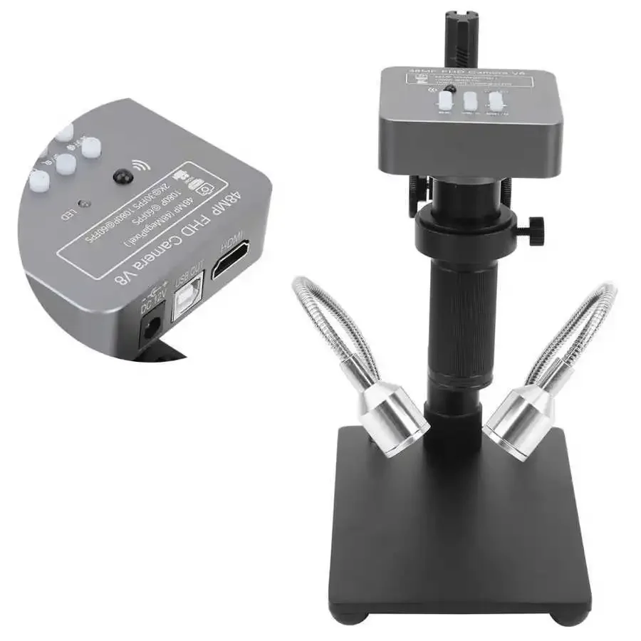 48 million pixel high definition HDMI electronic video microscope industrial camera