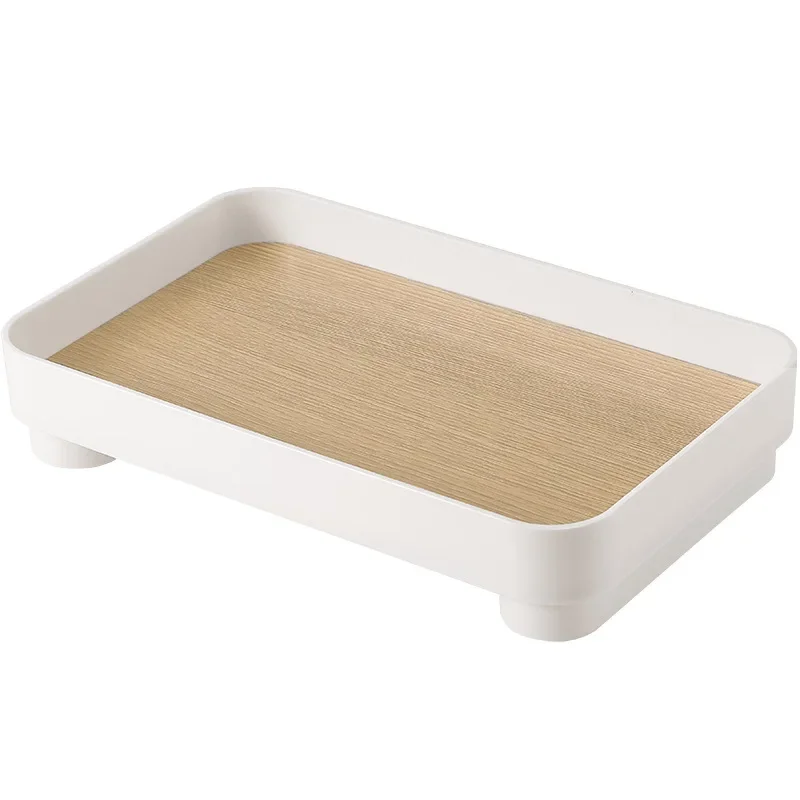 Nordic Square Style Multi-functional Storage Fruit Basket Storage Tray Cup with Perfume Jewelry Debris Table Decoration Tray