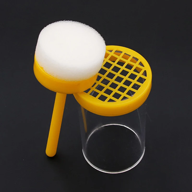^Plunger Beekeeper Yellow Catcher Tool Bee Beekeeping Supplies Bee-friendly Queen Bee Marker Bottle Beekeeping Supplies Frames