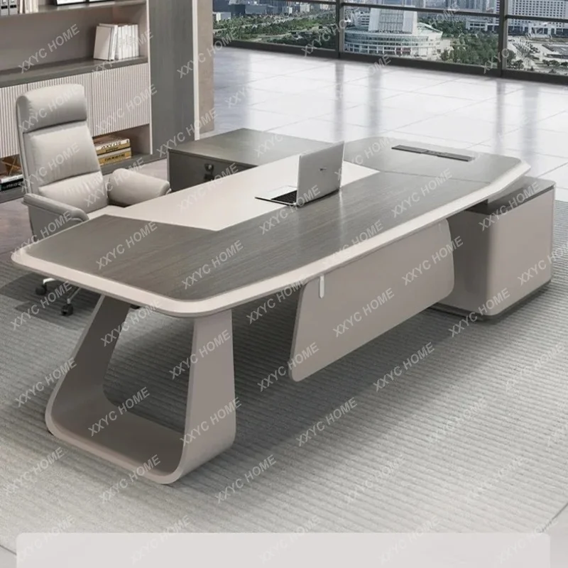 XXLight Luxury Modern Office Desk Boss Conference Asthetic Office Desk Executive Secretary