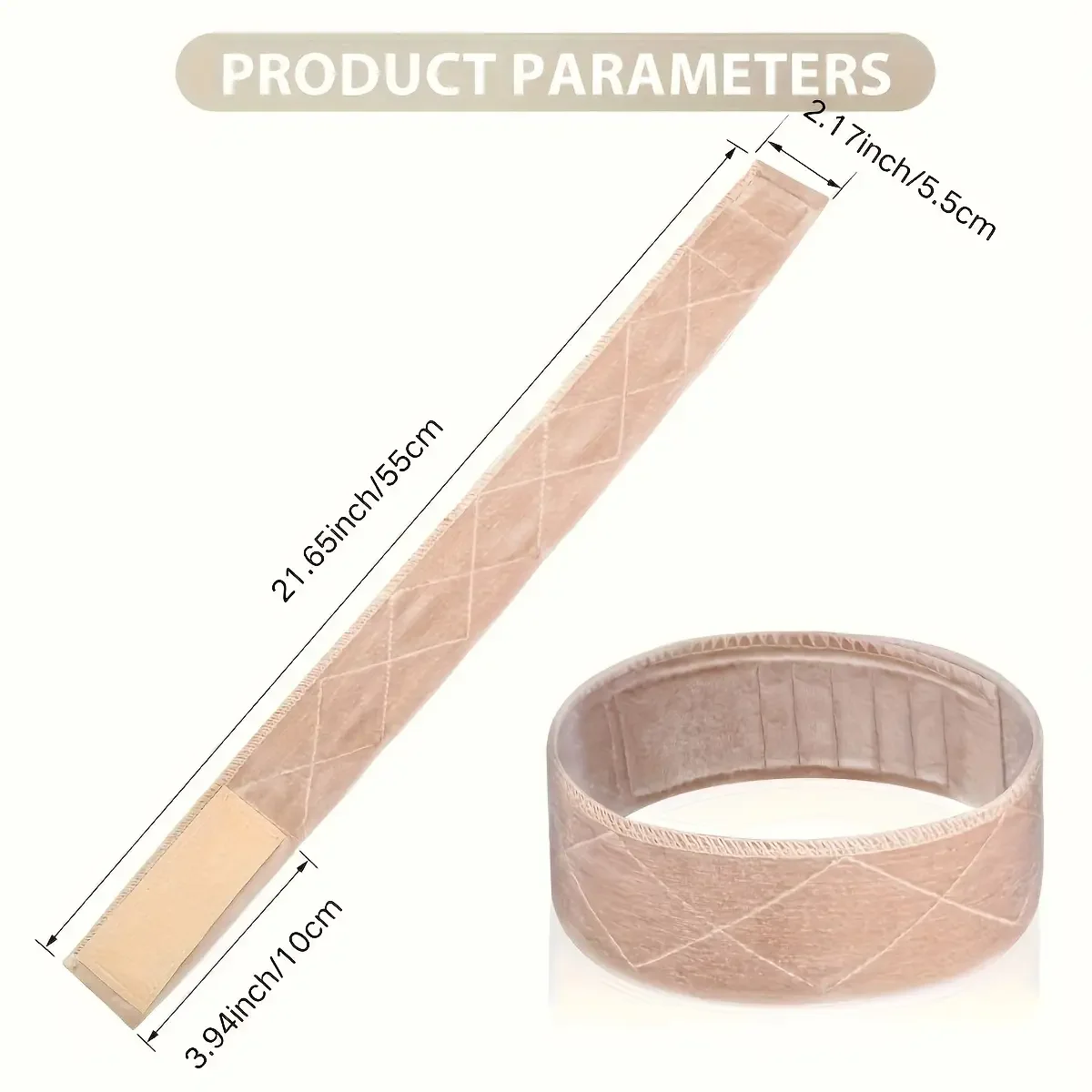 Women's Unisex Adjustable Non-Slip Wig Grip Headband Secure Hold for Full/Cap Wigs Comfortable Durable Hairpiece for Daily Wear