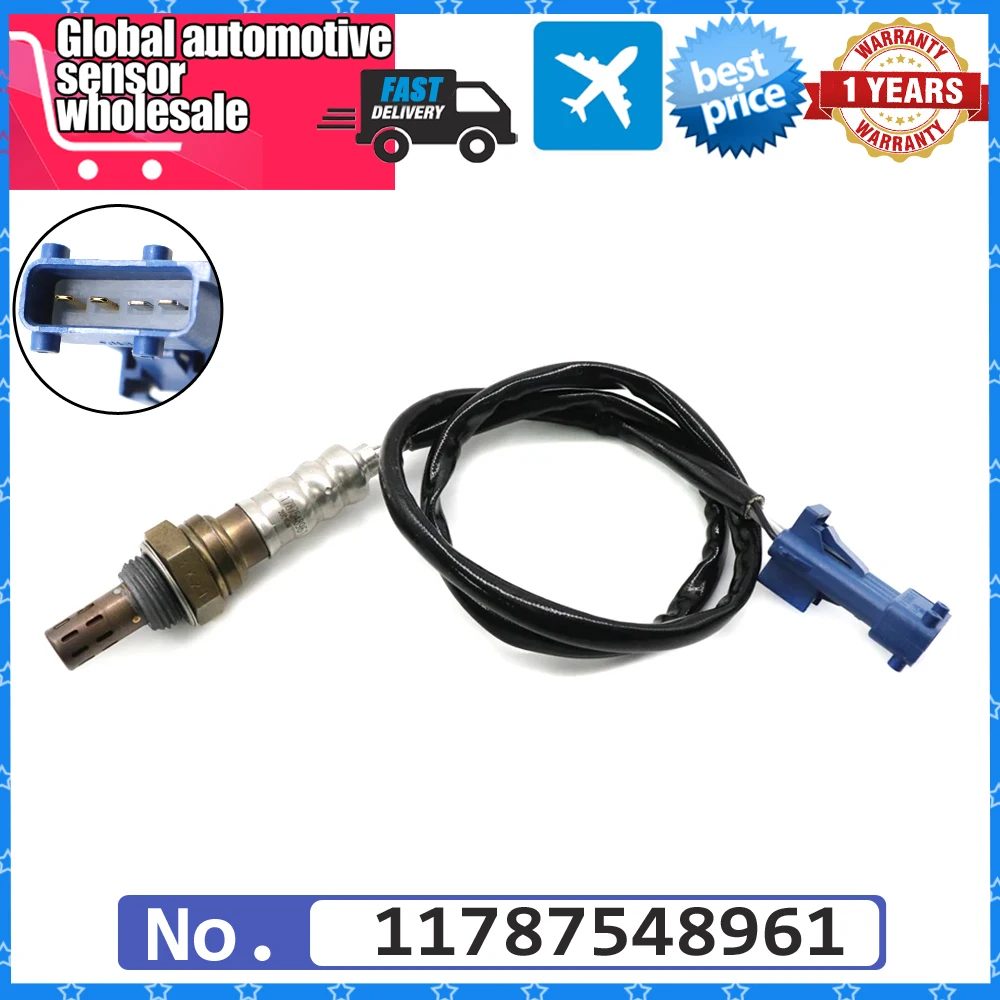 Car Air Fuel Ratio Lambda O2 Oxygen Sensor For Citroen Berlingo Peugeot 1007 207 206 208 Fiat Fiorino Qubo Mini 11787548961