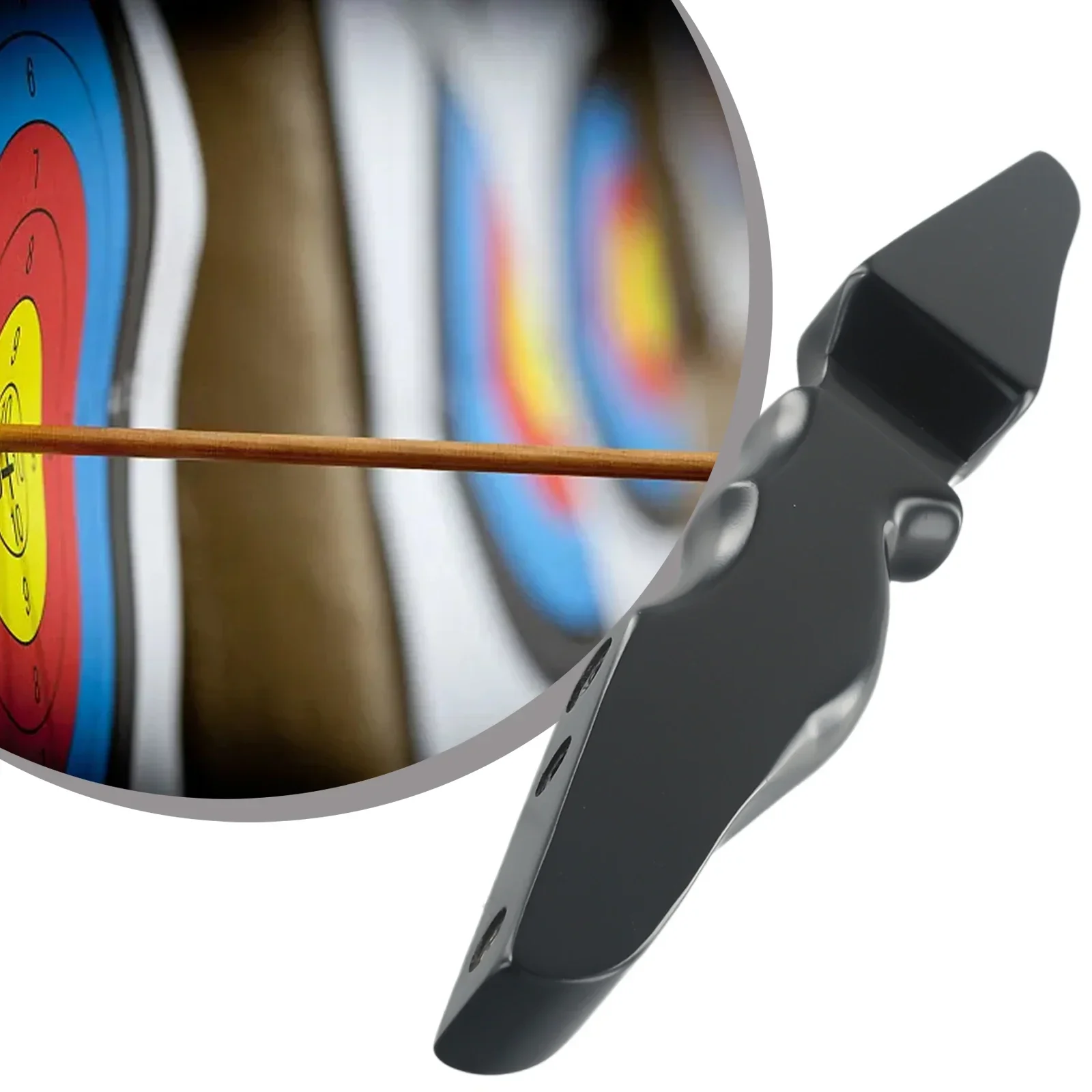 

Ergonomic Takedown Recurve Bow Riser Powerful Penetration Enhanced Accuracy Great for Target Practice and Training