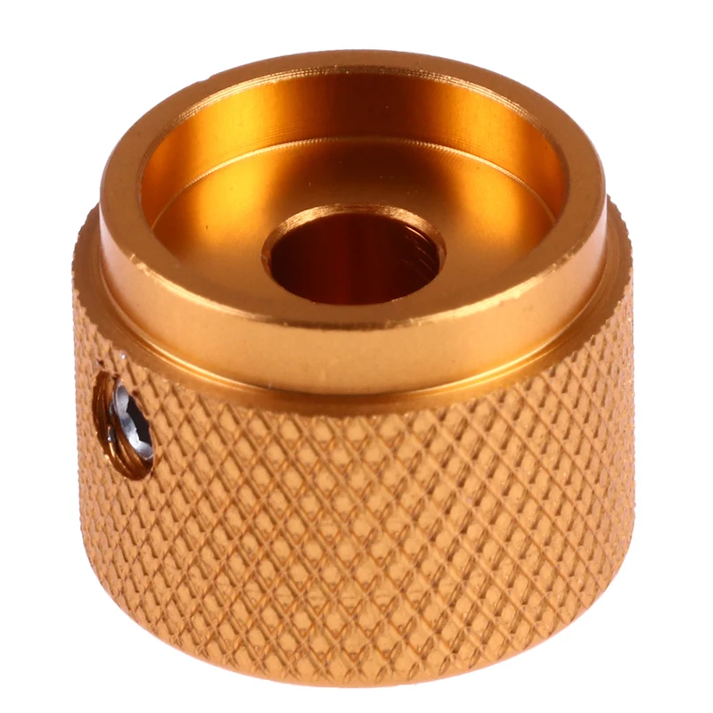 6mm High Quality Solid Machined Aluminum Rotary Encoder Potentiometer Volume Switch Knobs Amplifier Control Volume Button Knob